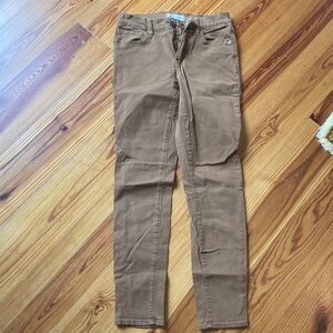 Madewell Tan high riser skinny skinny Denim Pants